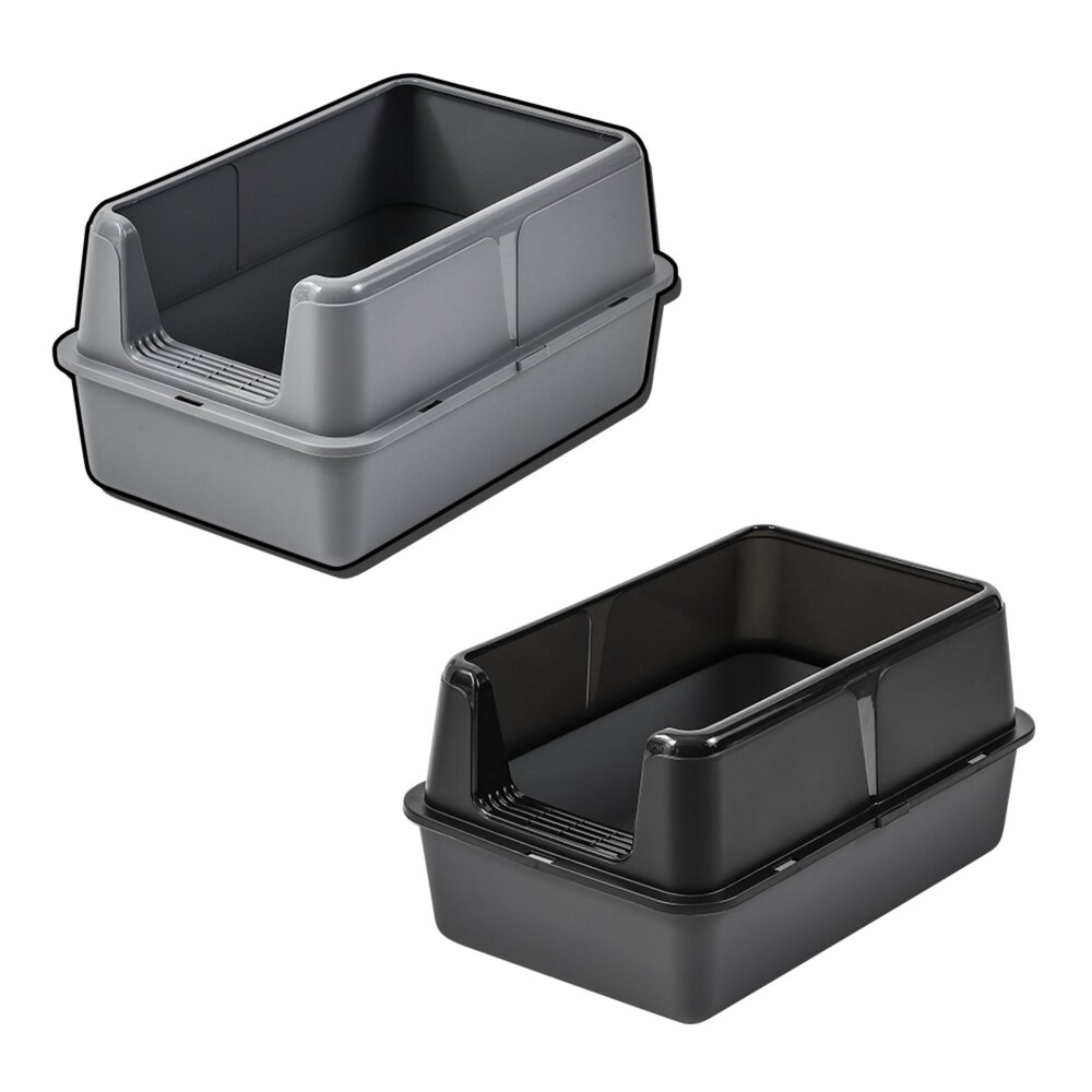 251016182122-YoMix 前開口塑膠貓砂盆 貓咪廁所 貓便盆 貓砂 大貓盆毛掌櫃寵物店