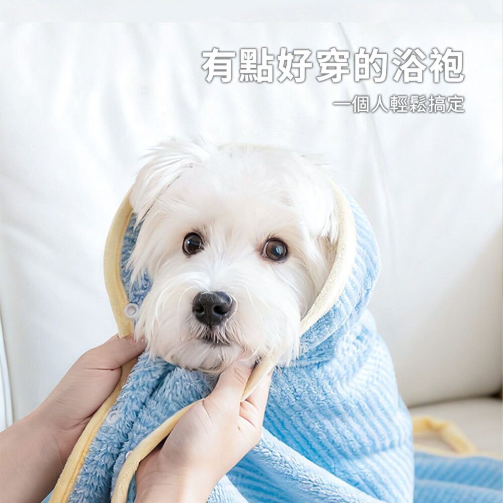 Flupp 柔軟可扣吸水毛巾 大眼萌 吸水毛巾 可愛卡通 柔軟 吸水 加厚 貓咪 小狗狗 寵物 毛巾 浴巾毛掌櫃寵物店-圖片-1