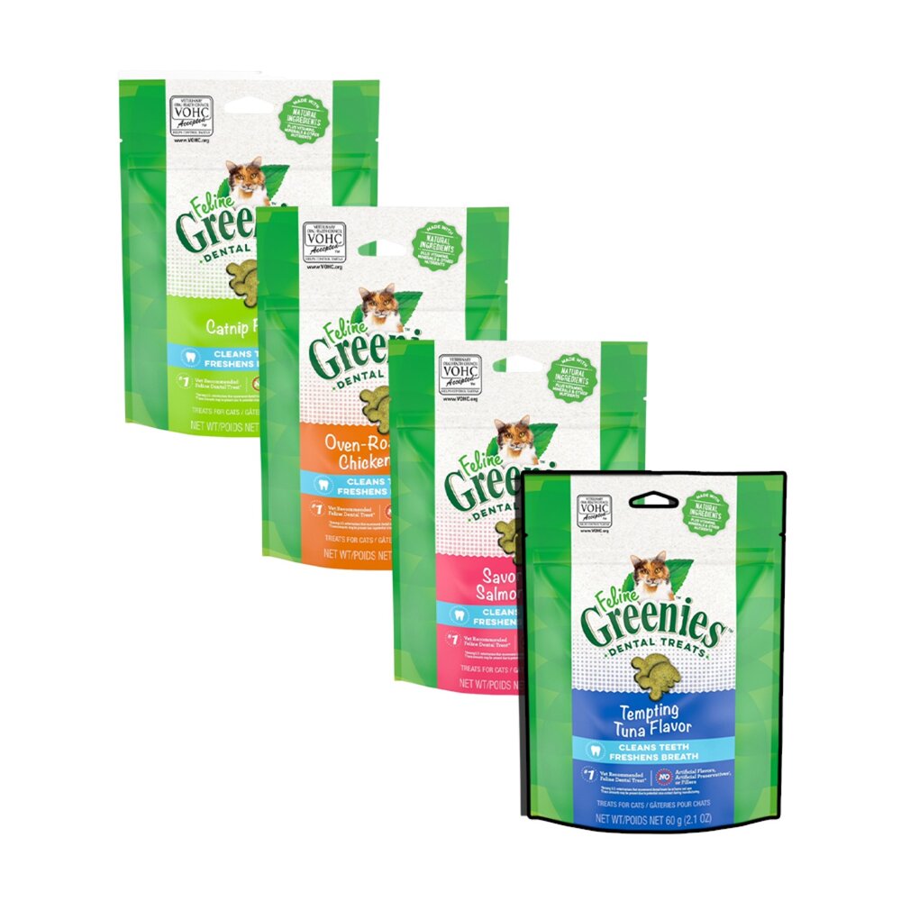  Greenies 健綠 貓咪潔牙餅 貓潔牙零食 潔牙骨