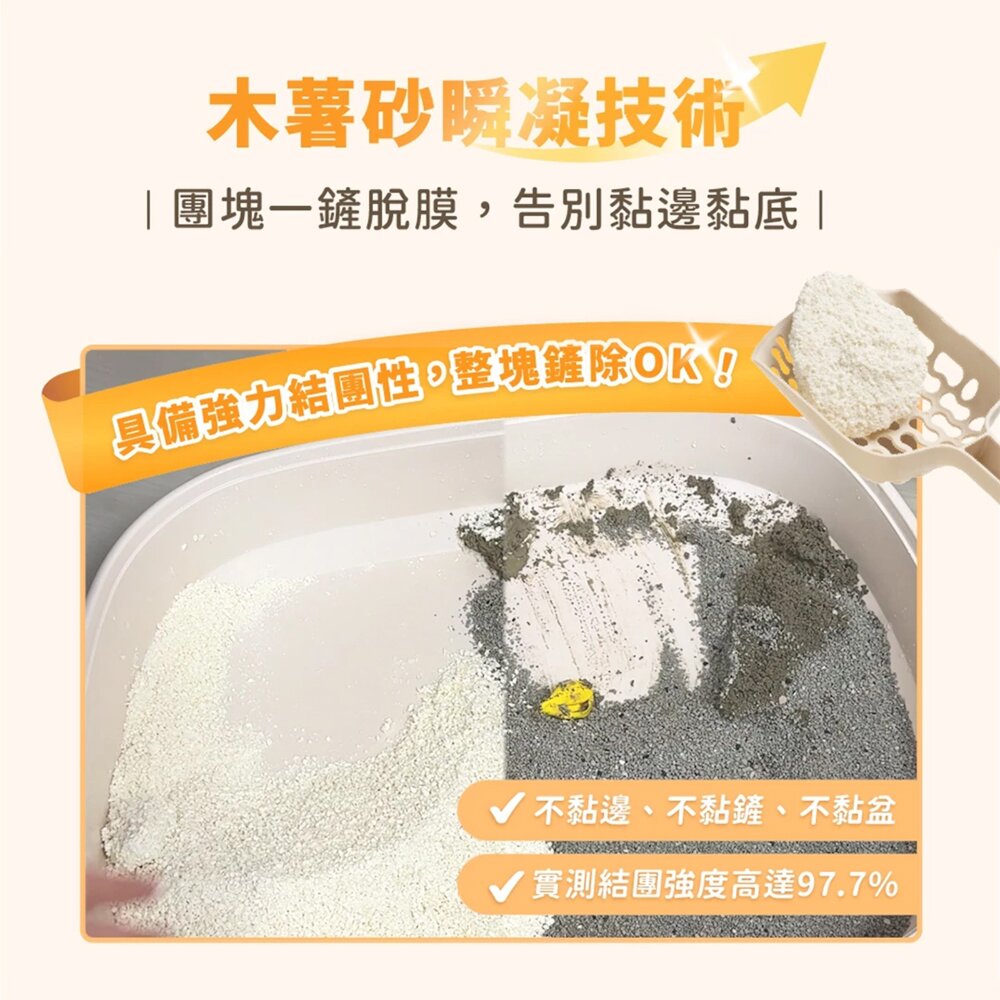 汪喵星球 木薯砂 貓貓用品 貓砂 貓廁所毛掌櫃寵物店-圖片-8