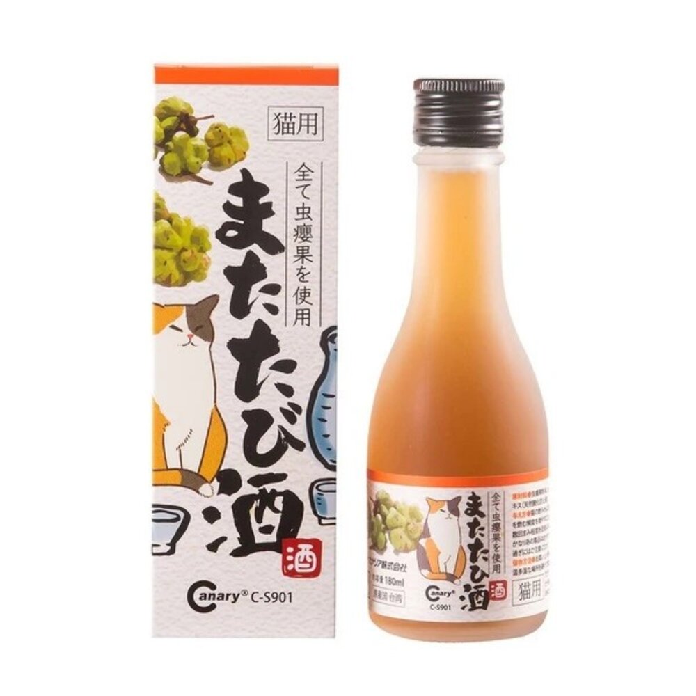 Canary 貓醉仙 貓酒 180ml (無酒精) 貓咪專用 貓薄荷 蟲癭果 貓咪紓壓 貓咪補水毛掌櫃寵物店-圖片-3