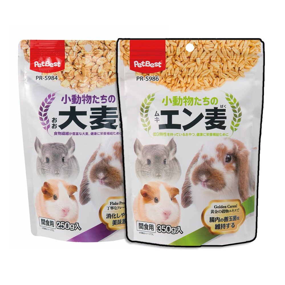 251026153512-Petbest 麗滋美味烤麥片 小動物用點心 烤麥片 烤燕麥 兔子 天竺鼠 小動物零食毛掌櫃寵物店