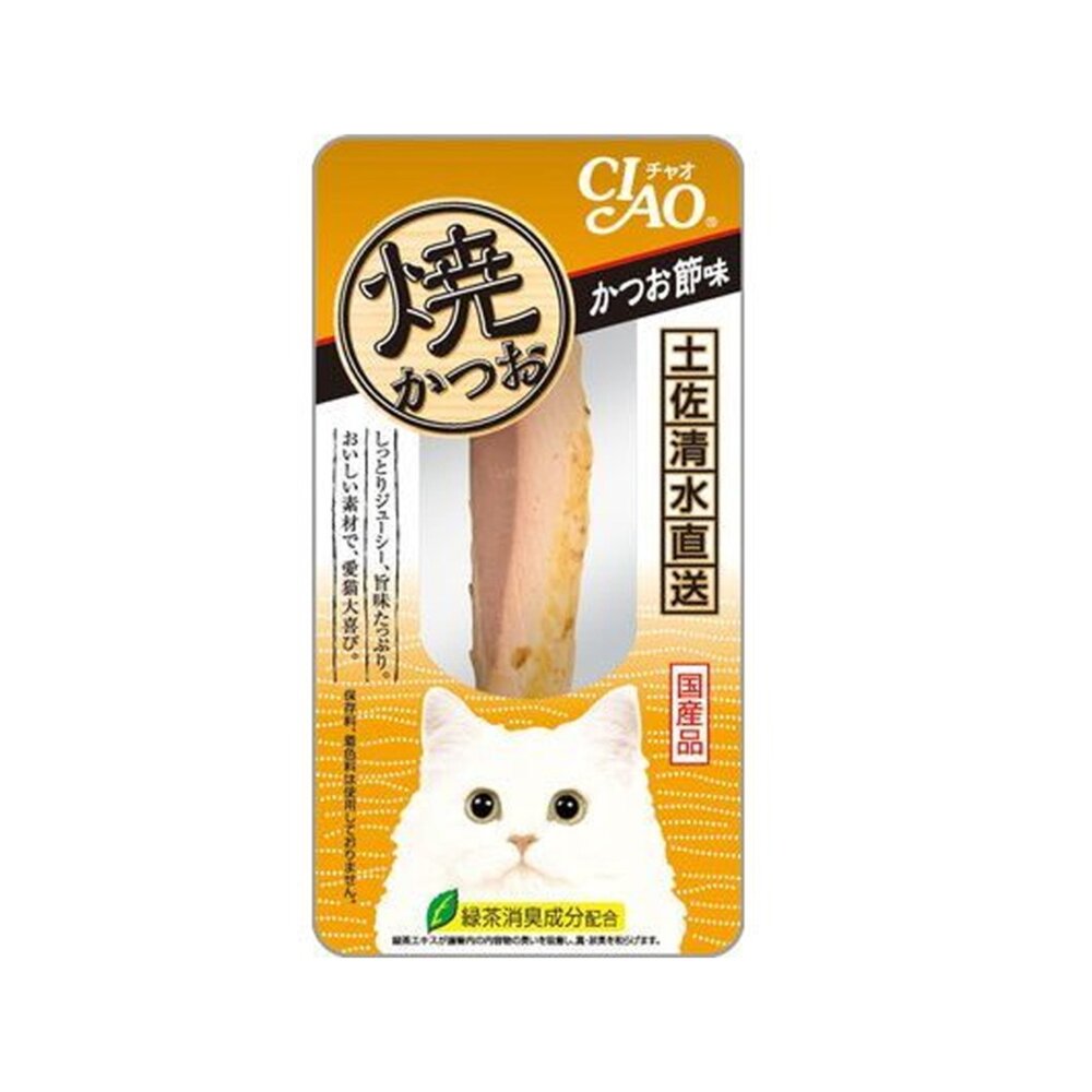 CIAO 日本魚柳條 燒魚條 肉塊 肉條 鰹魚條 魚肉 鮮食 貓鮮食 貓食 貓咪毛掌櫃寵物店-圖片-7