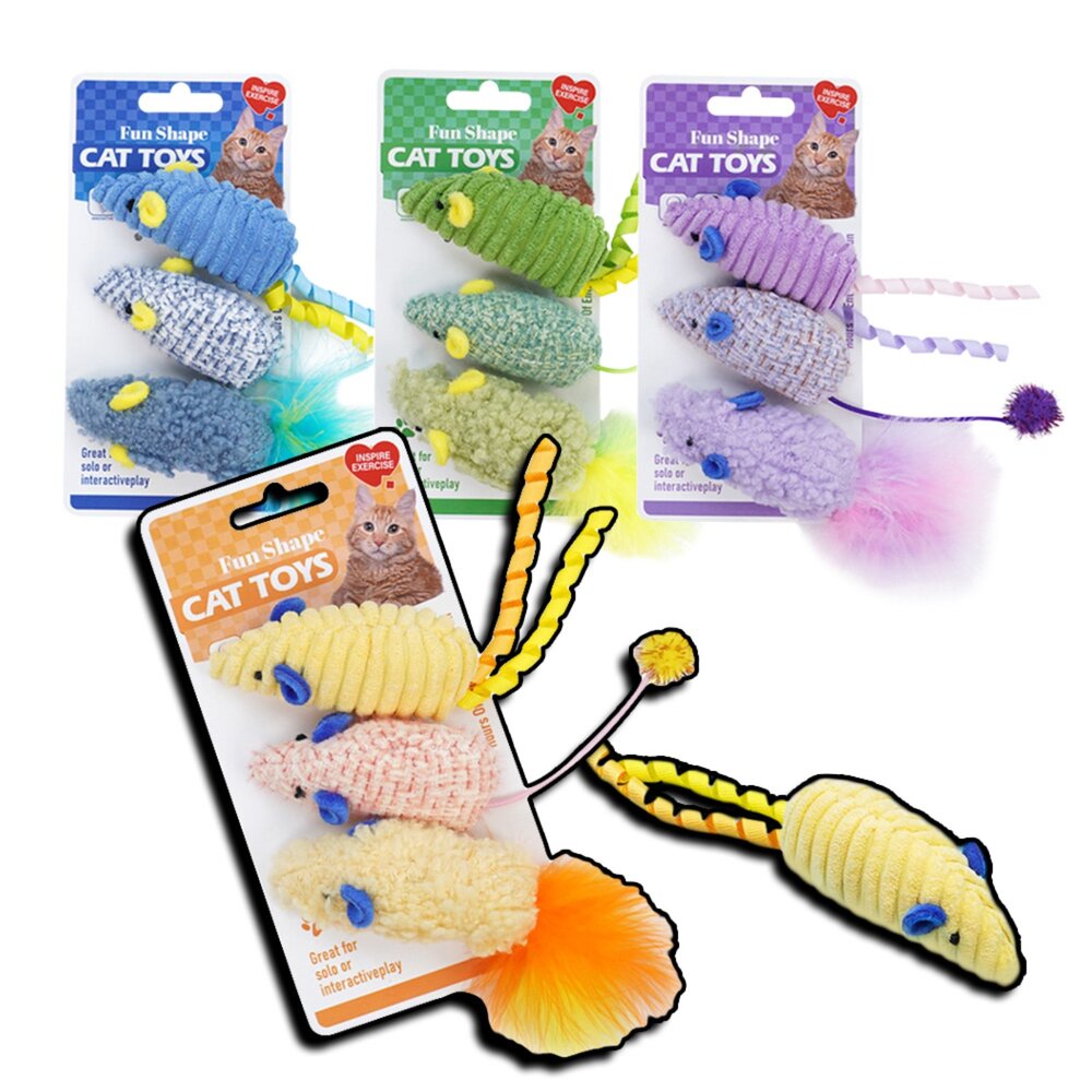  奇妙三鼠 貓薄荷玩具 貓玩具 貓薄荷 老鼠 鼠鼠 寵物 貓 玩具