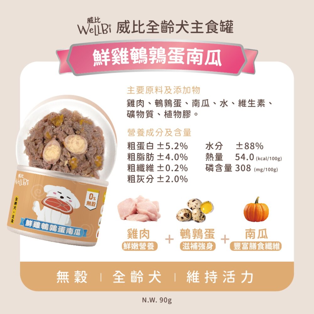 Wellbi 威比 無穀全齡犬主食罐 狗罐頭 狗狗罐 狗罐 狗 罐頭 寵物毛掌櫃寵物店-圖片-10