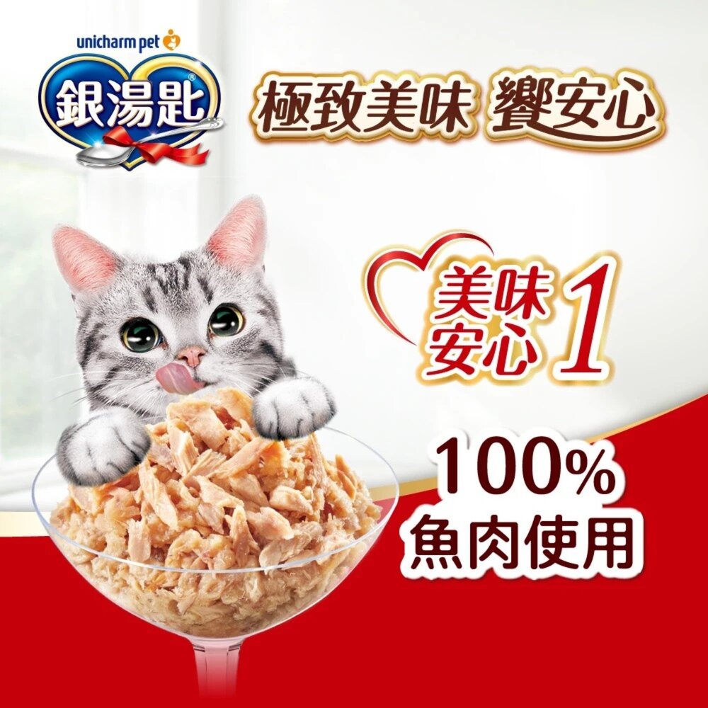 銀湯匙 貓罐頭 主食罐 貓罐頭 貓罐 貓咪罐頭 日本罐頭毛掌櫃寵物店-圖片-2