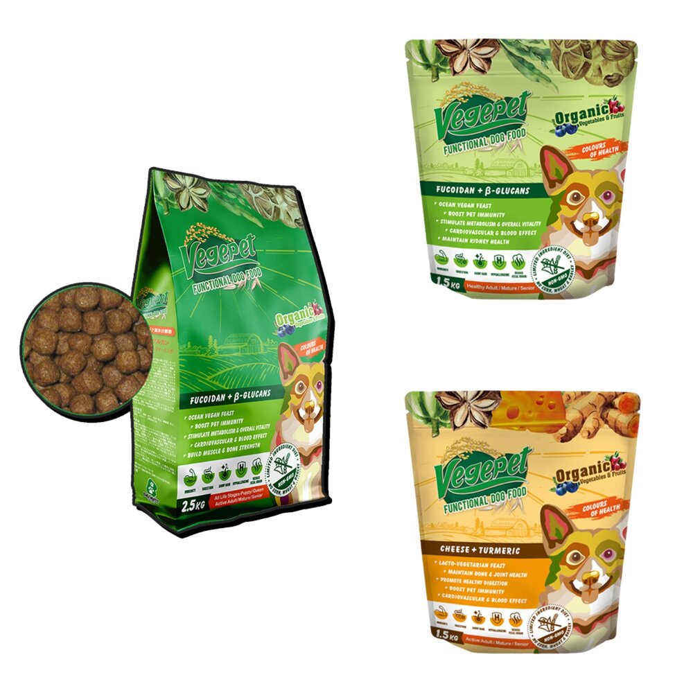  維吉 HVP機能性 素食狗糧 全齡 幼母犬 活力成犬 熟齡 老犬適用