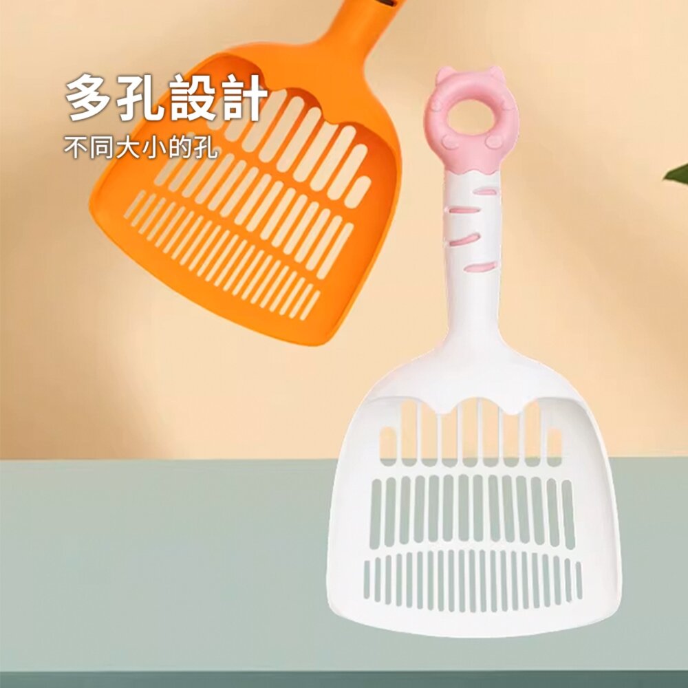 SCOOP 甜甜圈貓砂鏟 貓砂鏟子 大號加厚細孔 豆腐砂貓砂鏟神器 貓咪便鏟 寵物用品毛掌櫃寵物店-圖片-3