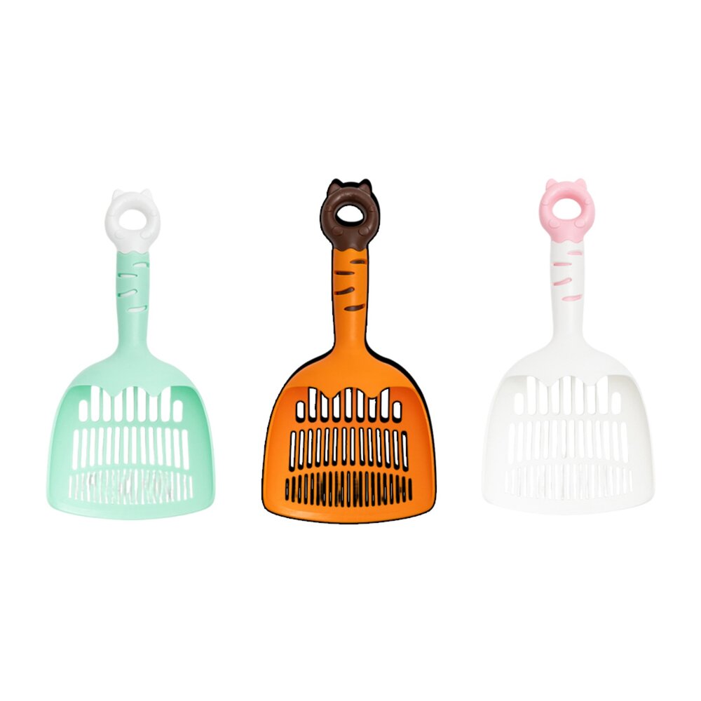  SCOOP 甜甜圈貓砂鏟 貓砂鏟子 大號加厚細孔 豆腐砂貓砂鏟神器 貓咪便鏟 寵物用品