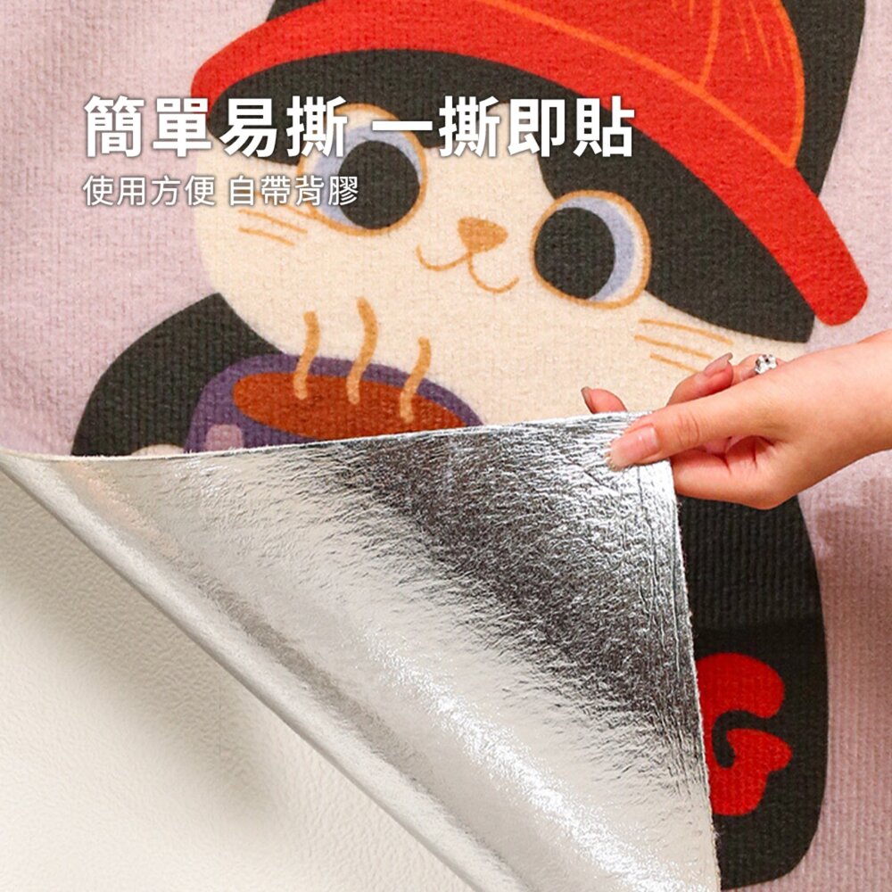 Scrapaw 毛氈貼牆貓抓板 貓抓板 貼牆立式 貓咪磨爪 防貓抓沙發 耐抓磨不掉屑 寵物貓磨爪新款毛掌櫃寵物店-圖片-3