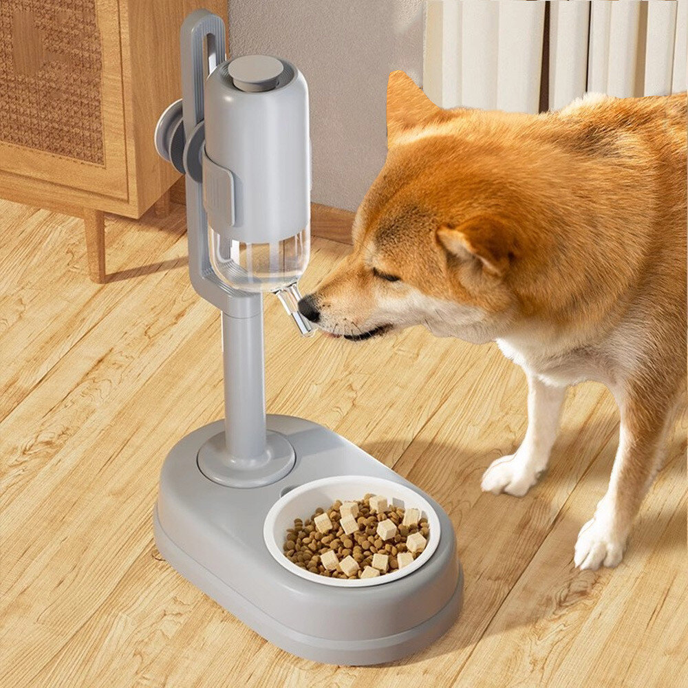 GRAC 寵物站立飲水器 站立飲水 不濕嘴飲水器 飲水器 狗狗飲水器 貓咪飲水器 飲水機 寵物碗毛掌櫃寵物店-圖片-1