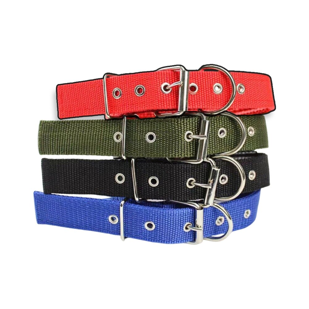 25488365437-MCC 寵物泡棉項圈 軟皮泡棉鐵扣項圈 寵物項圈 狗狗項圈 泡棉項圈 尼龍項圈 多款尺寸 金屬扣環項圈毛掌櫃寵物店