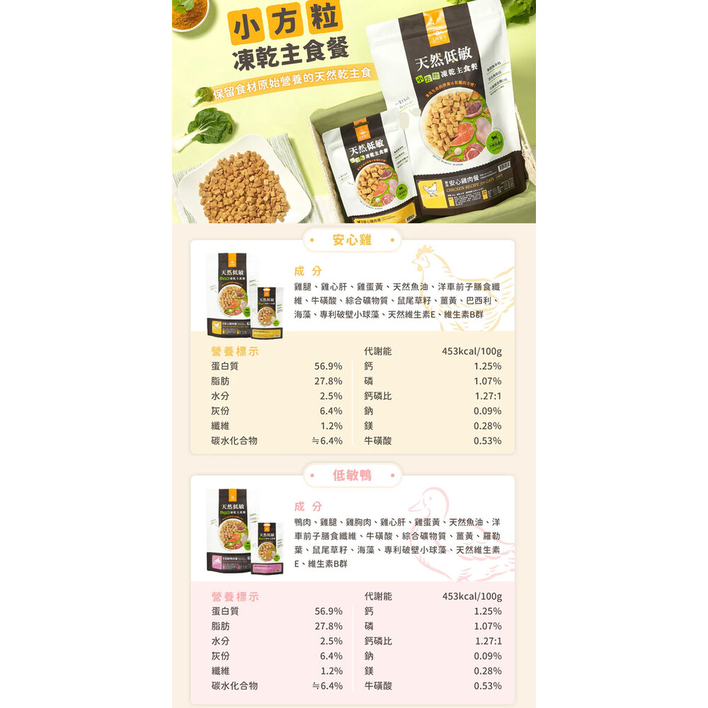 500G 汪喵星球 狗貓凍乾生食 寵物凍乾生食餐 貓生食 狗生食 凍乾生食 凍乾 生食 貓飼料 狗飼料毛掌櫃寵物店-圖片-11