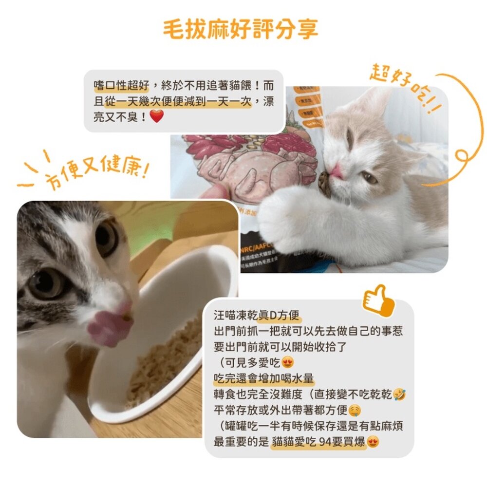 500G 汪喵星球 狗貓凍乾生食 寵物凍乾生食餐 貓生食 狗生食 凍乾生食 凍乾 生食 貓飼料 狗飼料毛掌櫃寵物店-圖片-6