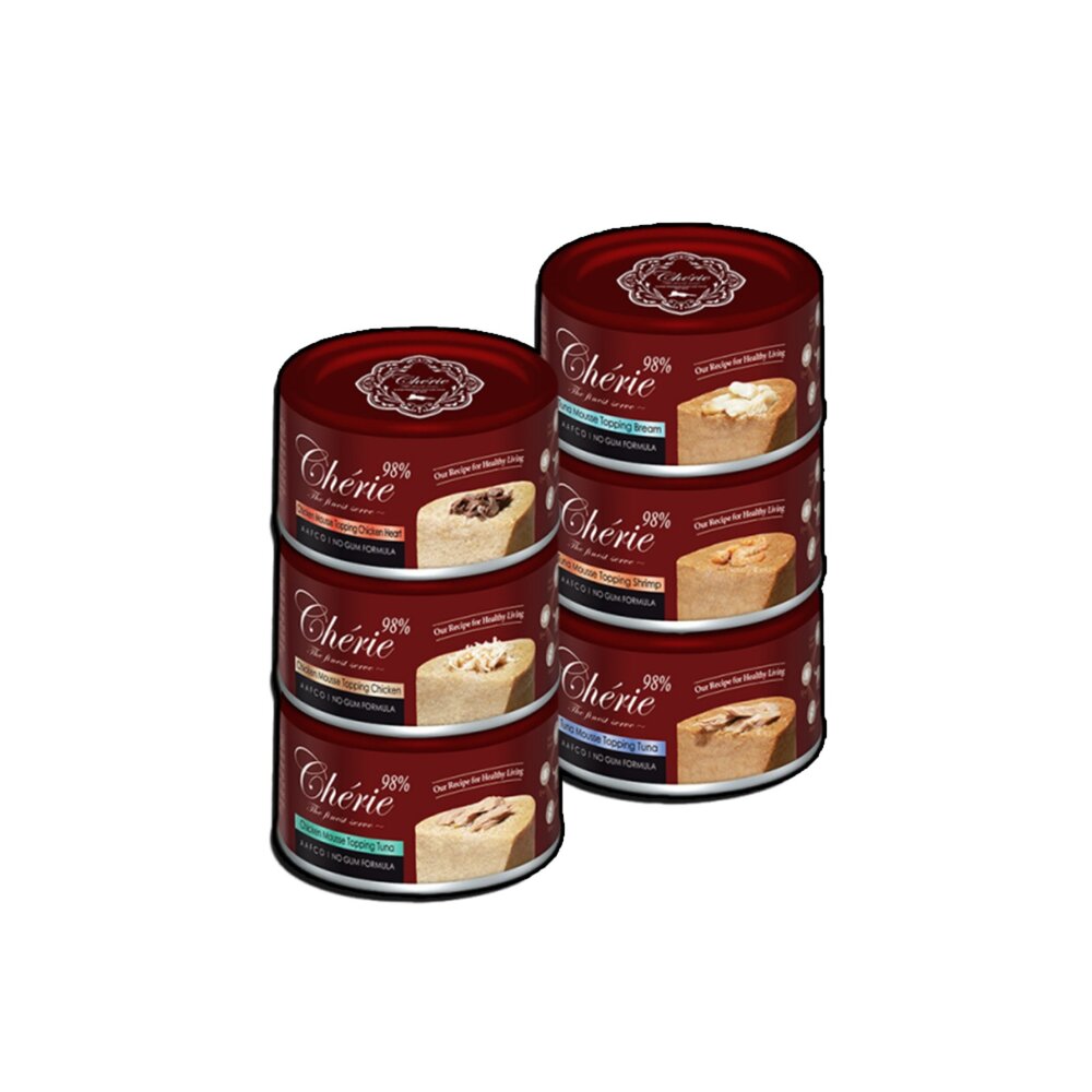  法麗 全方位無膠主食罐 高動物蛋白 雙重口感 貓食品 貓主食 無膠 低敏