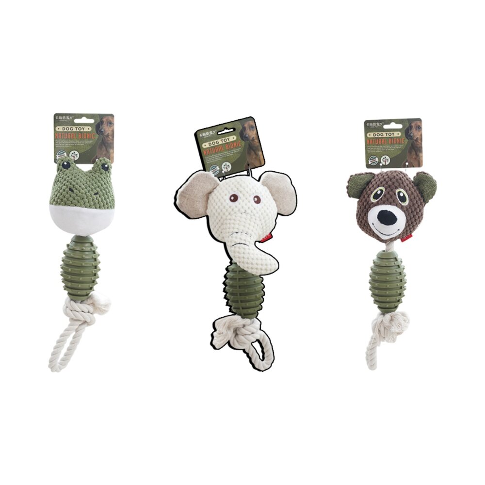 260111210902-棉繩TPR狗玩具 狗狗 玩具 磨牙 耐咬 TPR棉繩 創意 毛絨 發聲 拋擲 繩結 寵物用品毛掌櫃寵物店