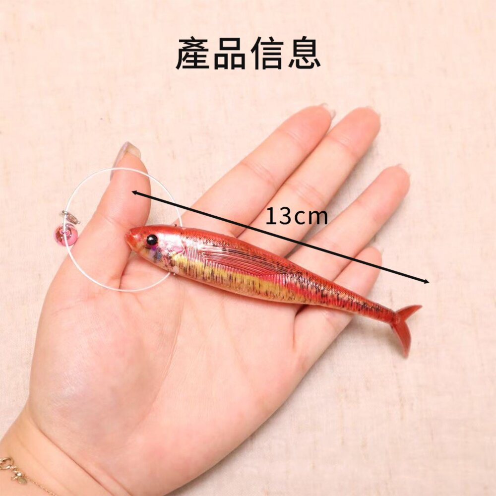 NeeBoo 彈跳小魚替換頭 小魚逗貓棒替換頭 仿生魚逗貓桿配件 互動解悶 寵物用品毛掌櫃寵物店-圖片-4