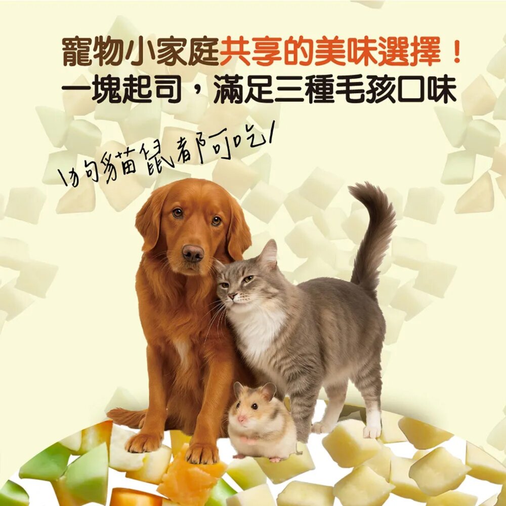 X Chew 愛可嚼 起司塊 貓咪 狗狗 鼠毛掌櫃寵物店-圖片-3
