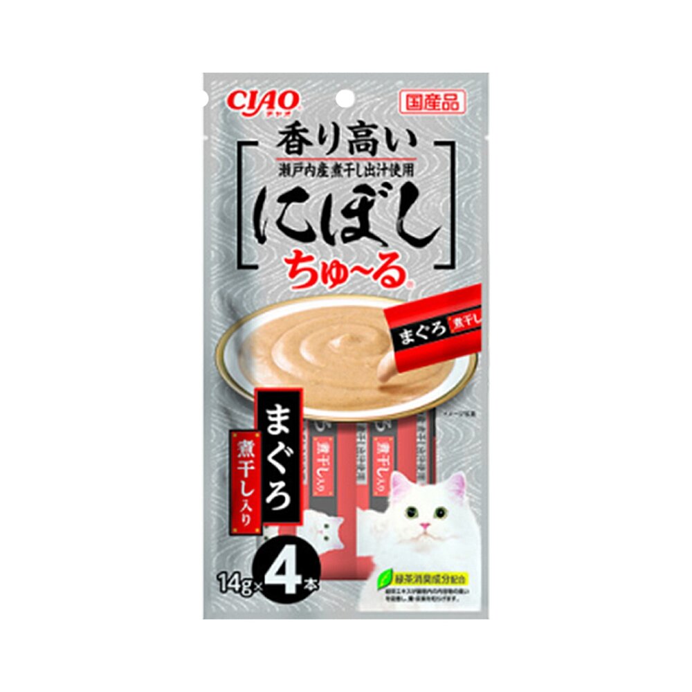 CIAO 啾嚕肉泥和風魚乾 貓咪 肉泥 小魚乾 高湯 貓咪食品毛掌櫃寵物店-圖片-2