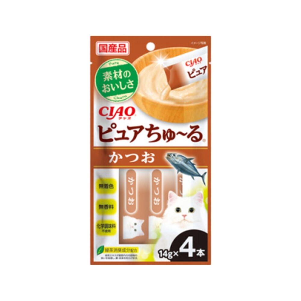 CIAO 啾嚕肉泥PURE 貓咪肉泥 貓食品毛掌櫃寵物店-圖片-6