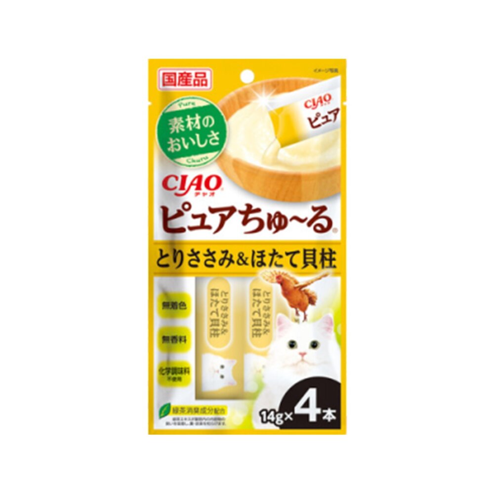 CIAO 啾嚕肉泥PURE 貓咪肉泥 貓食品毛掌櫃寵物店-圖片-9
