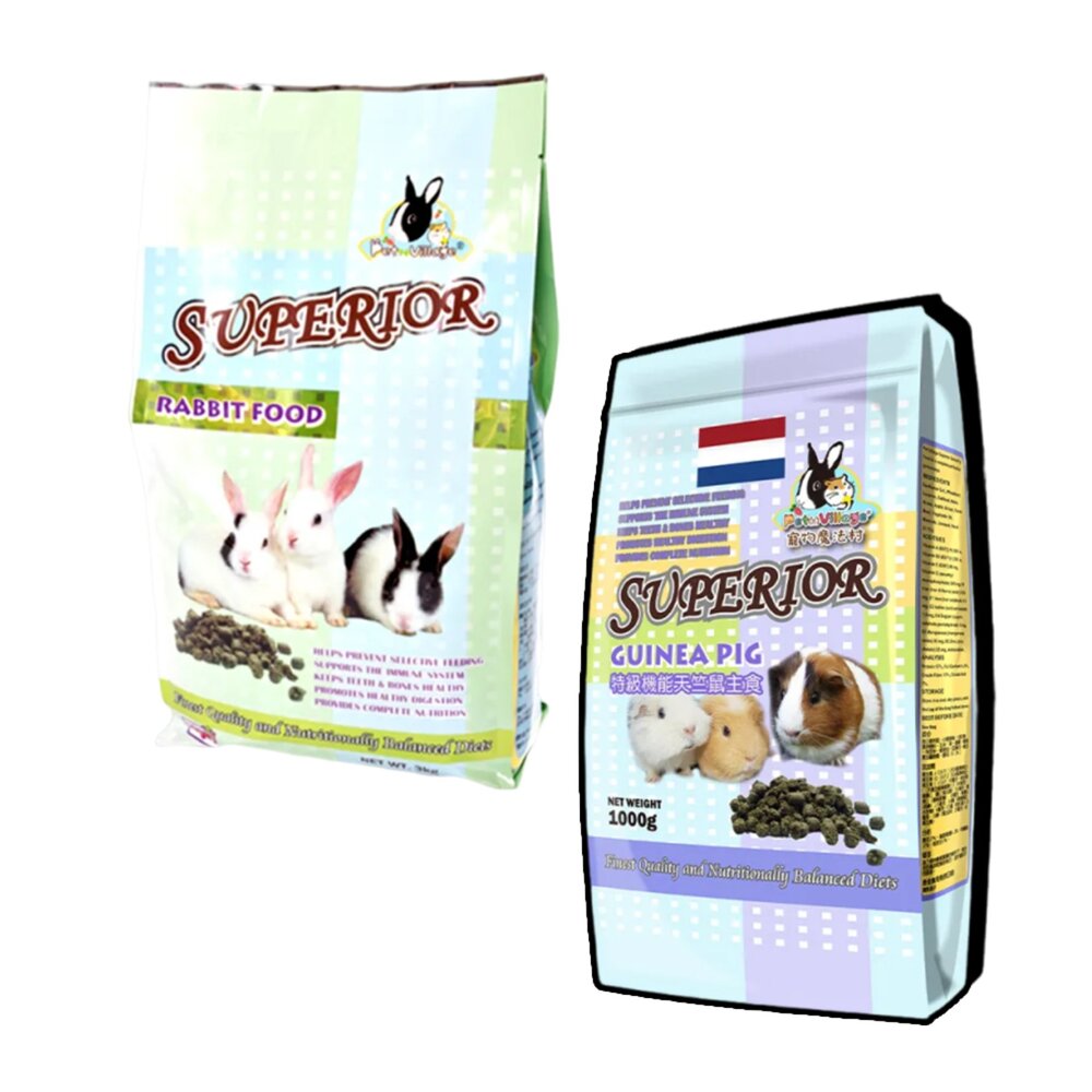  Pet Village 魔法村 特級機能 鼠兔飼料 天竺鼠 兔子 小動物