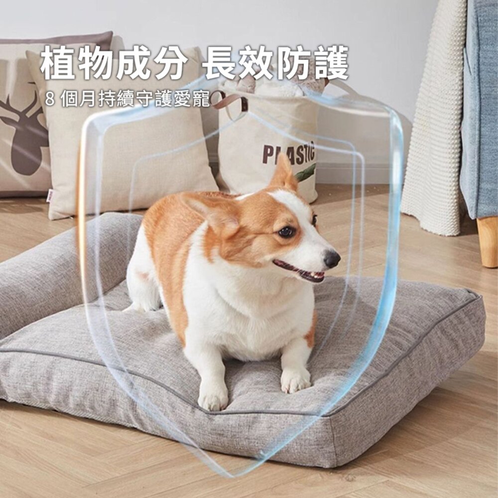 YUK 貓狗防蚤項圈 貓狗防蟲項圈 防跳蚤 防蜱蟲 防虱 體外 小型犬 中型犬 大型犬 貓咪毛掌櫃寵物店-圖片-2