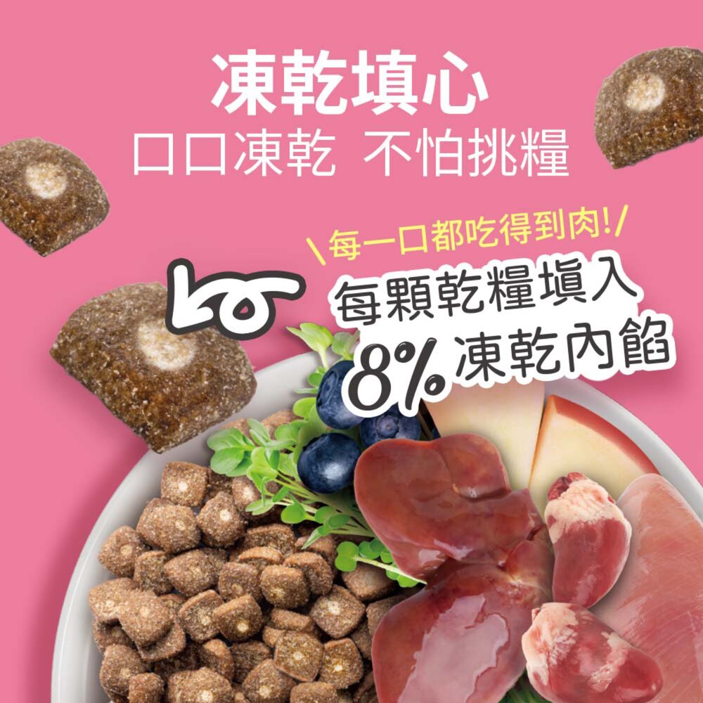 耐吉斯 P系列 大包裝 凍乾狗飼料 全齡犬 狗飼料 凍乾多拚糧 凍乾填心糧 狗糧 狗主食 大包裝狗糧毛掌櫃寵物店-圖片-4