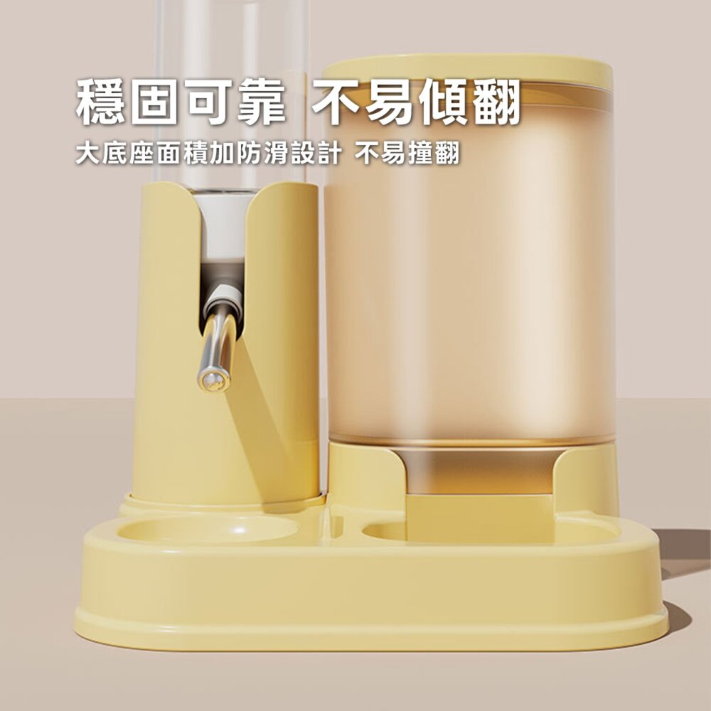 Hamster 倉鼠一體式自動餵食飲水器 倉鼠飲水器 自動餵食器 防漏水滾珠水壺 可視化大容量毛掌櫃寵物店-圖片-5