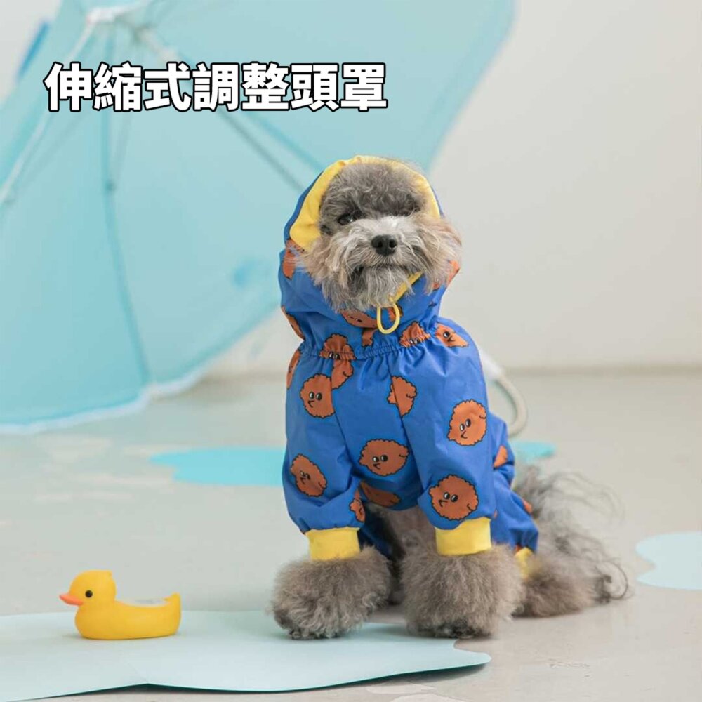 RAINY 寵物雨衣 全包式雨衣 雨衣 防水衣毛掌櫃寵物店-圖片-3