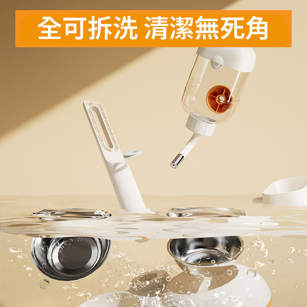 GRAC 站立雙碗 立式寵物飲水器 雙碗 自動餵食器 寵物碗 狗碗 貓碗 飲水器 水碗 飼料碗毛掌櫃寵物店-圖片-2