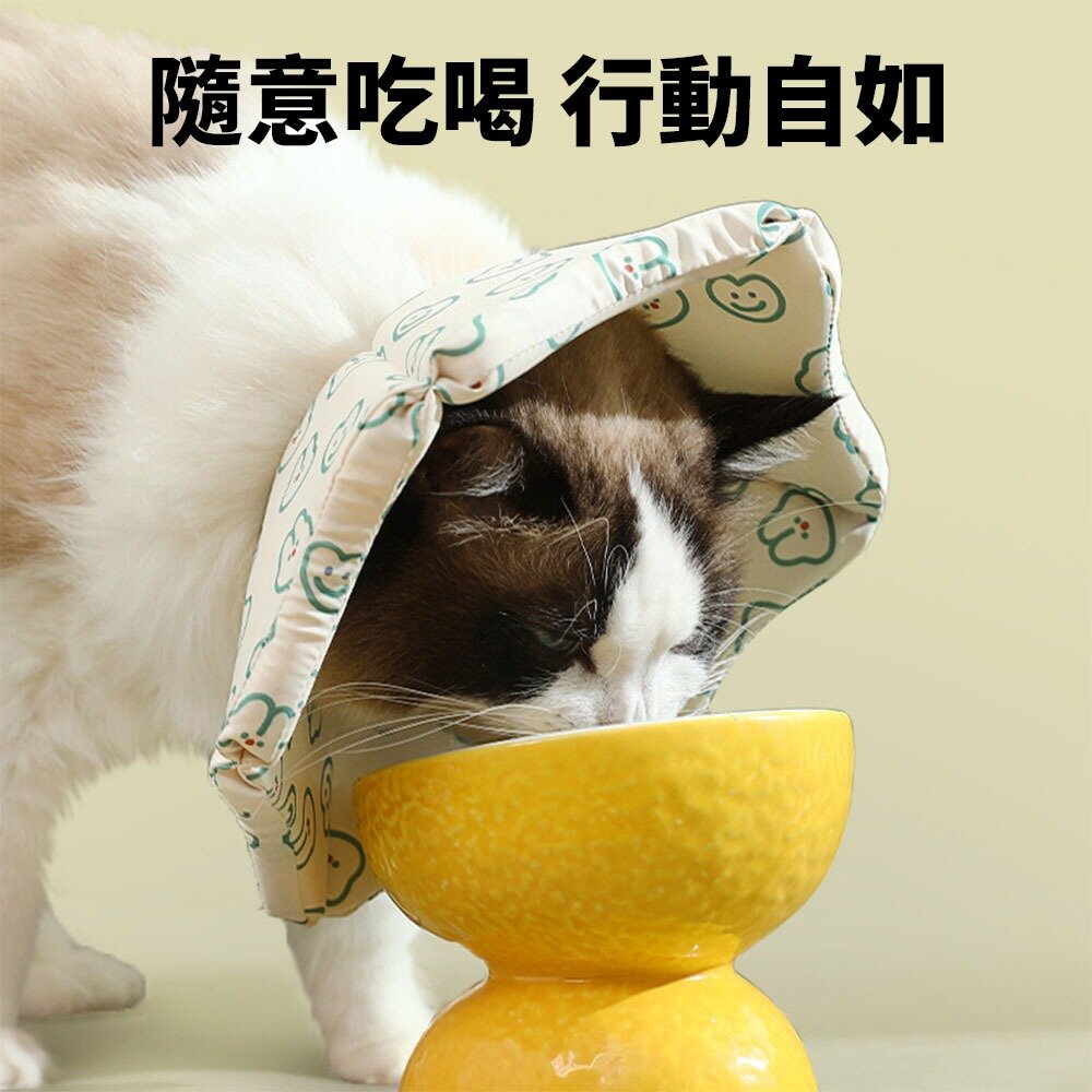 RCC 寵物親膚頭套 親膚海綿 伊莉莎白 術後頭套 防舔頭套 防舔圈 貓頭套 狗頭套 寵物頭套 狗狗頭套毛掌櫃寵物店-圖片-8