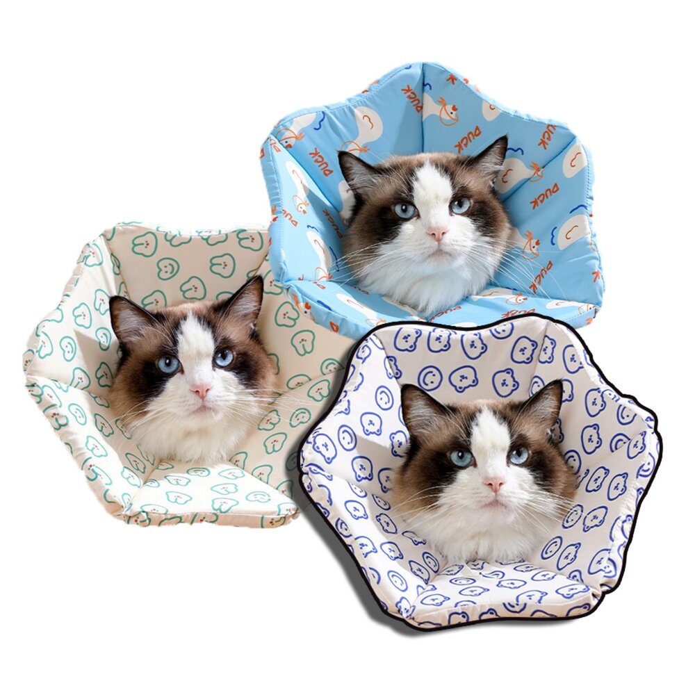 27166425099-RCC 寵物親膚頭套 親膚海綿 伊莉莎白  術後頭套 防舔頭套 防舔圈 貓頭套 狗頭套 寵物頭套 狗狗頭套毛掌櫃寵物店