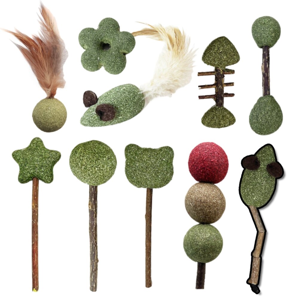 29660265532-AAC貓薄荷串串玩具 貓薄荷棒棒糖 蟲癭果 貓薄荷 貓薄荷球 貓玩具 貓咪 貓 磨牙玩具 逗貓玩具 逗貓球 貓草 木天蓼