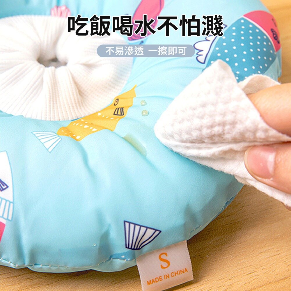 XUC 防水軟式頭套 頭套 伊莉莎白 防舔圈 寵物頭套 貓頭套 狗頭套 防舔頭套 寵物防水頭套毛掌櫃寵物店-圖片-3