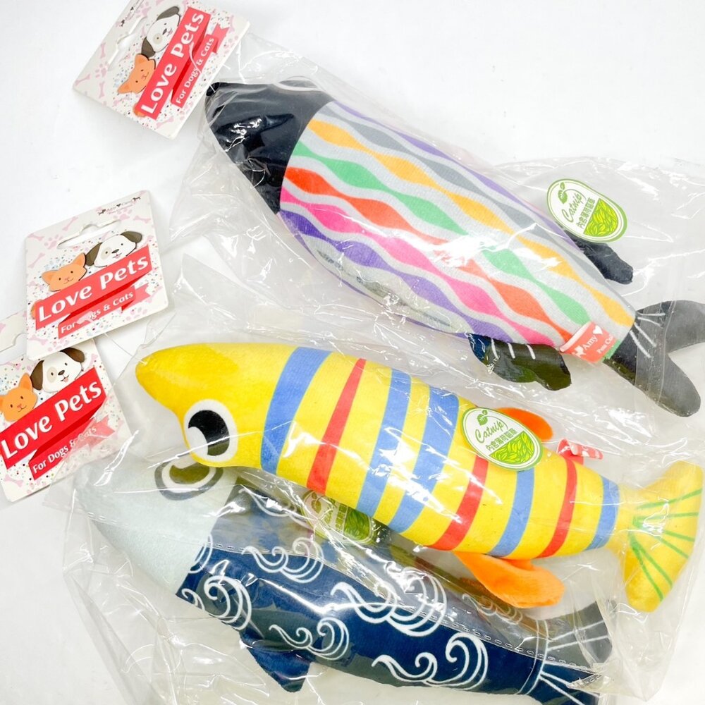 4056016590-寵愛物語 貓玩具寵愛物語 貓草魚系列 貓草玩具 貓玩具毛掌櫃寵物店