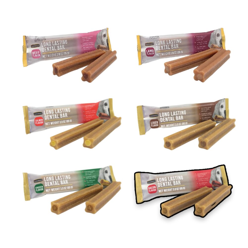 4566429481-GOODIES 潔牙骨 耐嚼 耐嚼型潔牙棒 潔牙骨 寵物潔牙骨 寵物零食 狗零食毛掌櫃寵物店