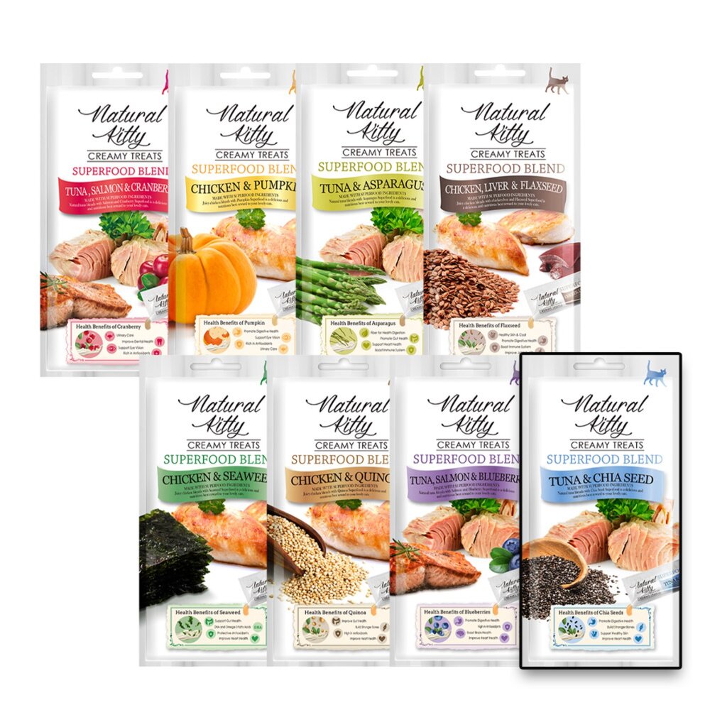 5465948585-自然小貓 Natural Kitty 貓零食 肉泥 貓肉泥 鮮肉塊 魚肉 天然零食 貓零食毛掌櫃寵物店