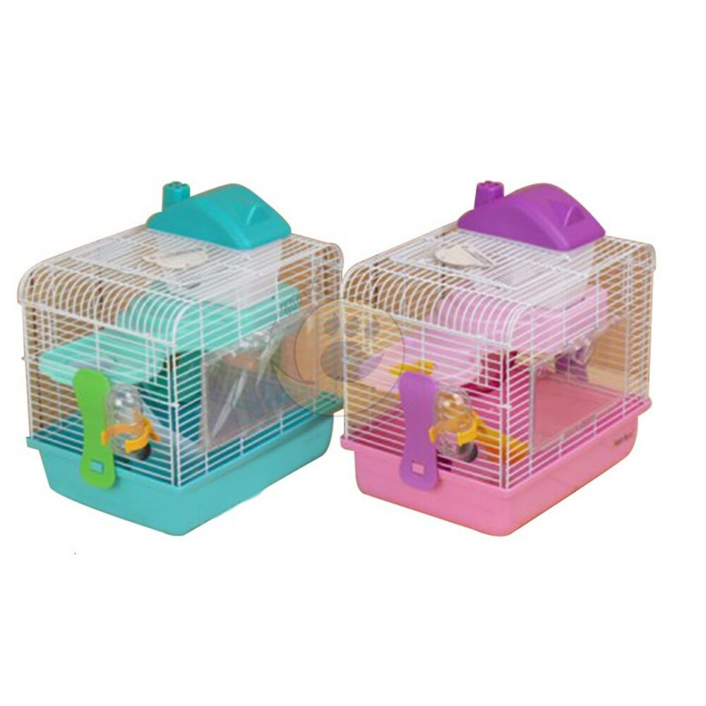 6078725282-天空之城滑梯鼠籠戶外帳篷寵物滑梯不鏽鋼外貿熱銷倉鼠籠子 小動物毛掌櫃寵物店