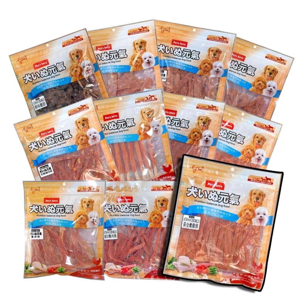 6245860570-PET'S LOVE 元氣 狗零食 寵物肉乾 狗肉乾 挑嘴犬 犬零食 全犬適用 狗零食毛掌櫃寵物店