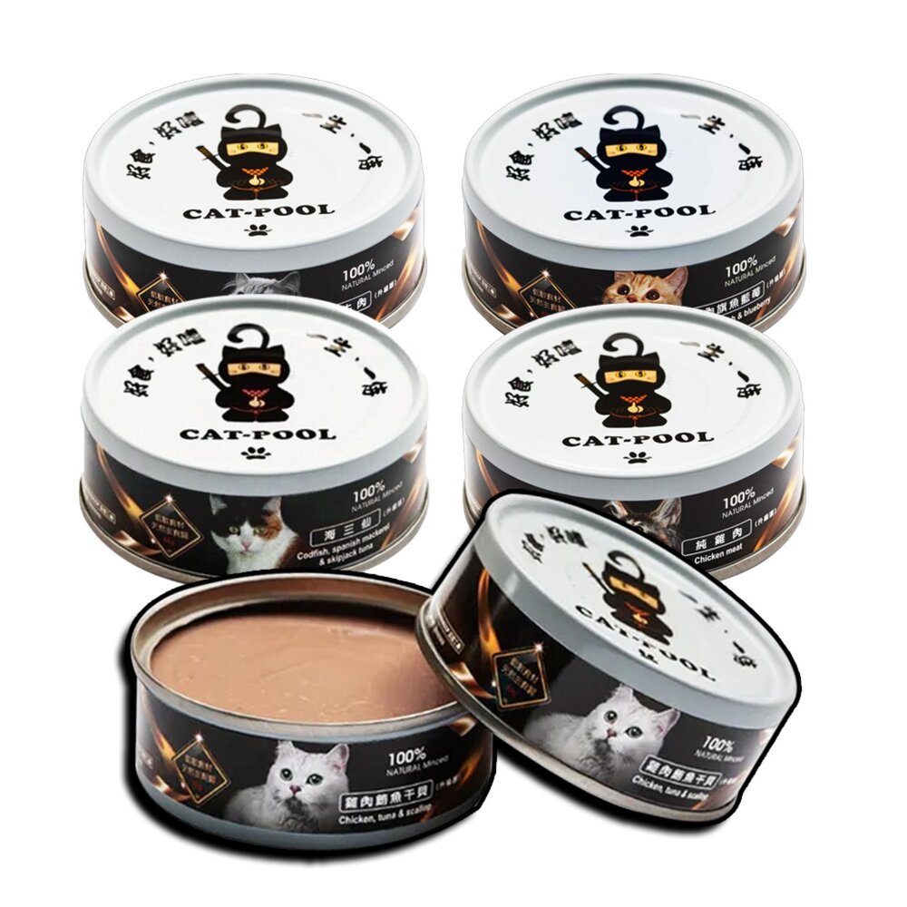 6369520032-貓侍 貓侍罐頭 貓侍主食罐 無膠罐 低敏天然主食貓罐 貓主食罐 腎貓 主食罐 貓 幼貓 成貓 貓罐頭毛掌櫃寵物店