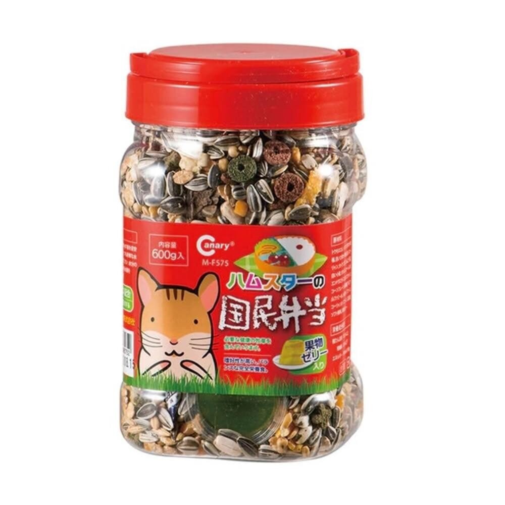 canary 荷蘭鼠的便當 650g 國民便當 哈姆太郎 葵花子 燒肉便當 倉鼠飼料 小寵主食 小動物毛掌櫃寵物店-圖片-1
