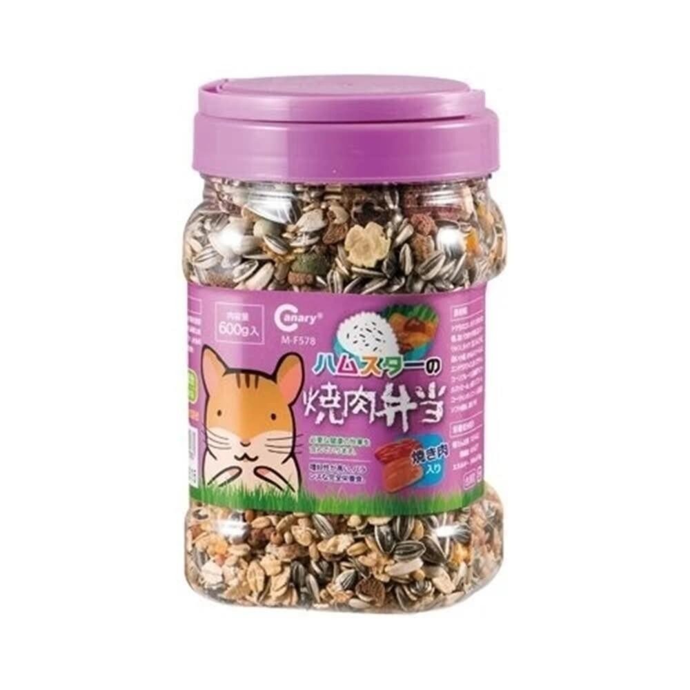 canary 荷蘭鼠的便當 650g 國民便當 哈姆太郎 葵花子 燒肉便當 倉鼠飼料 小寵主食 小動物毛掌櫃寵物店-圖片-3