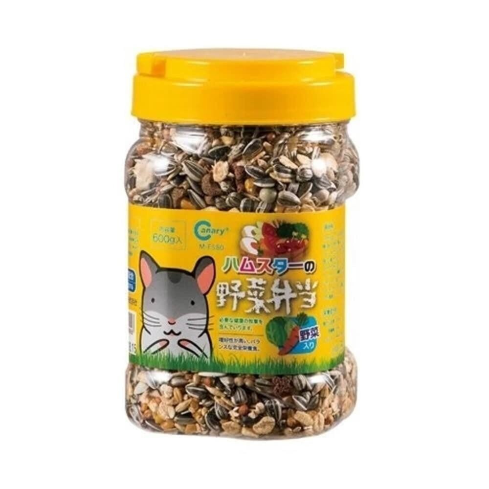 canary 荷蘭鼠的便當 650g 國民便當 哈姆太郎 葵花子 燒肉便當 倉鼠飼料 小寵主食 小動物毛掌櫃寵物店-圖片-4