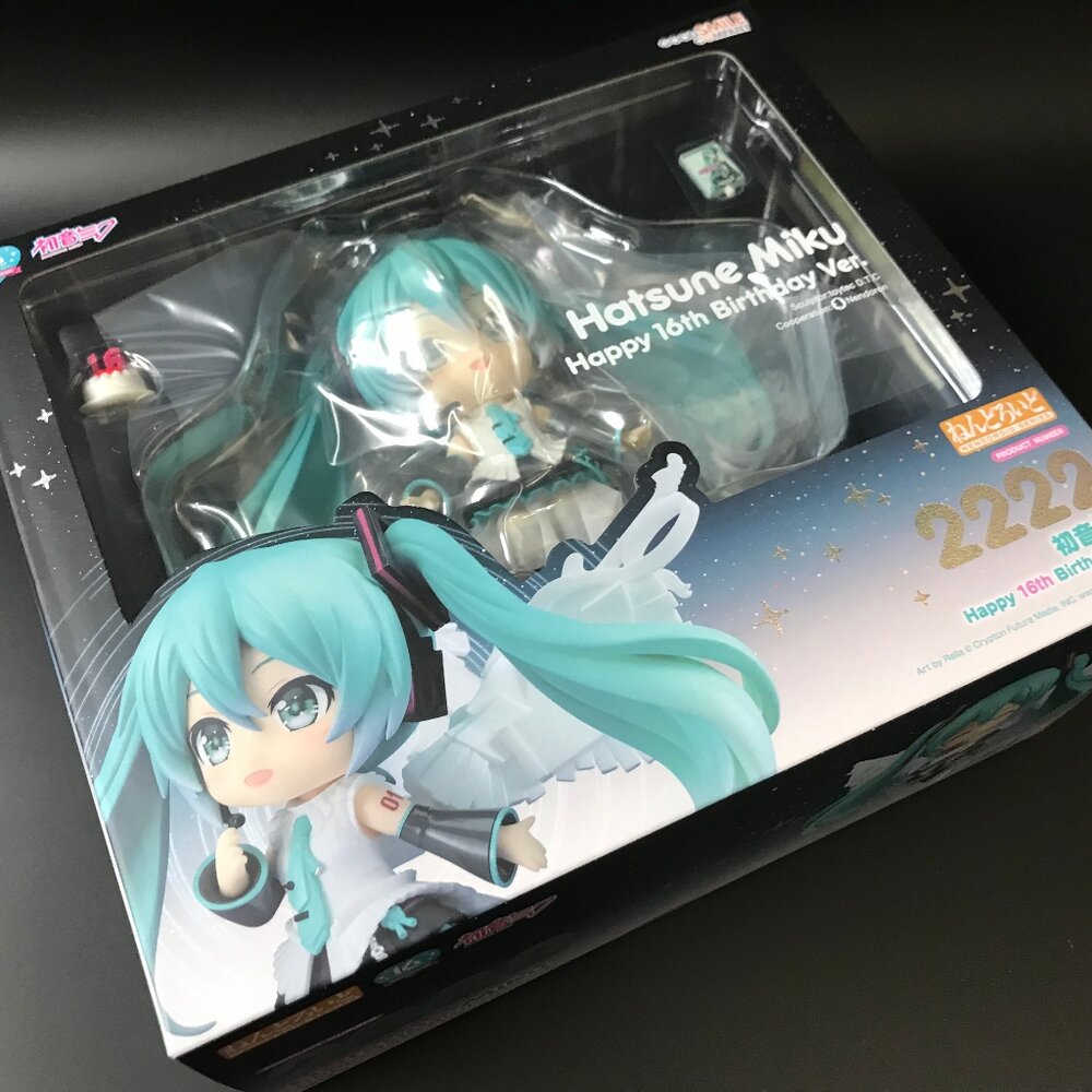 18291573254-現貨 黏土人 初音未來 Happy 16th Birthday 全新 正版 GSC 2222 初音 公仔