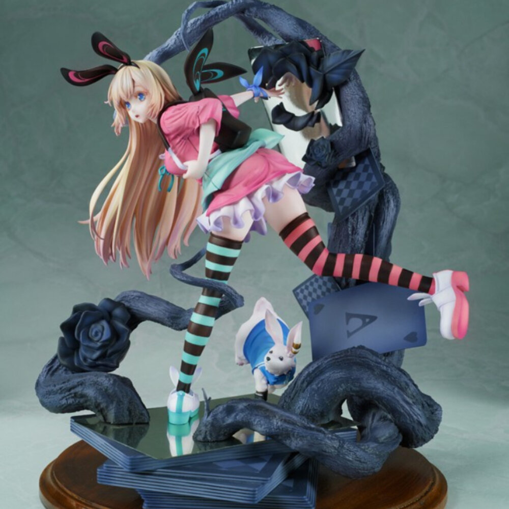 18507905885-現貨 1/7 PVC 童話系列 街道上的愛麗絲 街乃有栖 全新 正版 TBC TOY 公仔