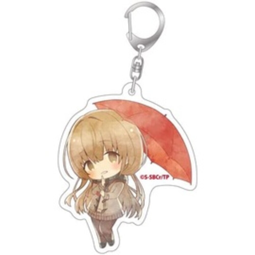 現貨 壓克力吊飾 鄰家天使 椎名真晝 牛角外套 持傘 全新 正版 Algernon Product 鑰匙圈 周邊-圖片-1