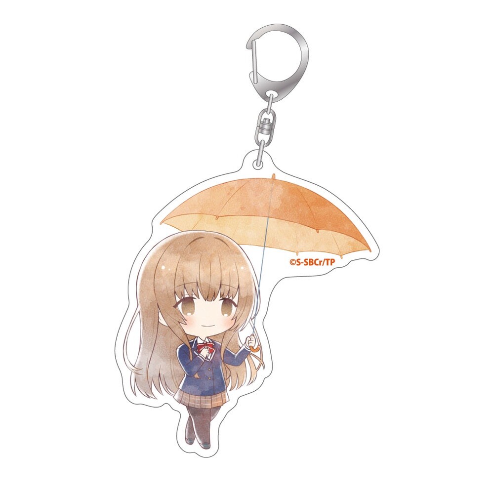 現貨 壓克力吊飾 鄰家天使 椎名真晝 牛角外套 持傘 全新 正版 Algernon Product 鑰匙圈 周邊-圖片-3