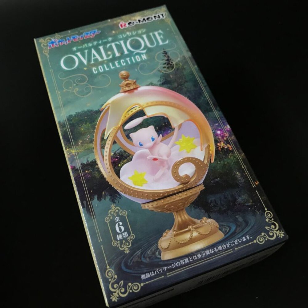 現貨 盒玩 精靈寶可夢 OVALTIQUE 六款合售 全新 正版 re-ment 寶可夢 公仔-圖片-1