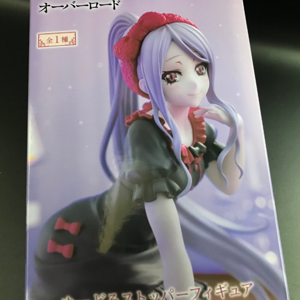 240918182204-現貨 夏提雅 OVERLORD 正版 FURYU 泡麵蓋 家居服 景品 公仔